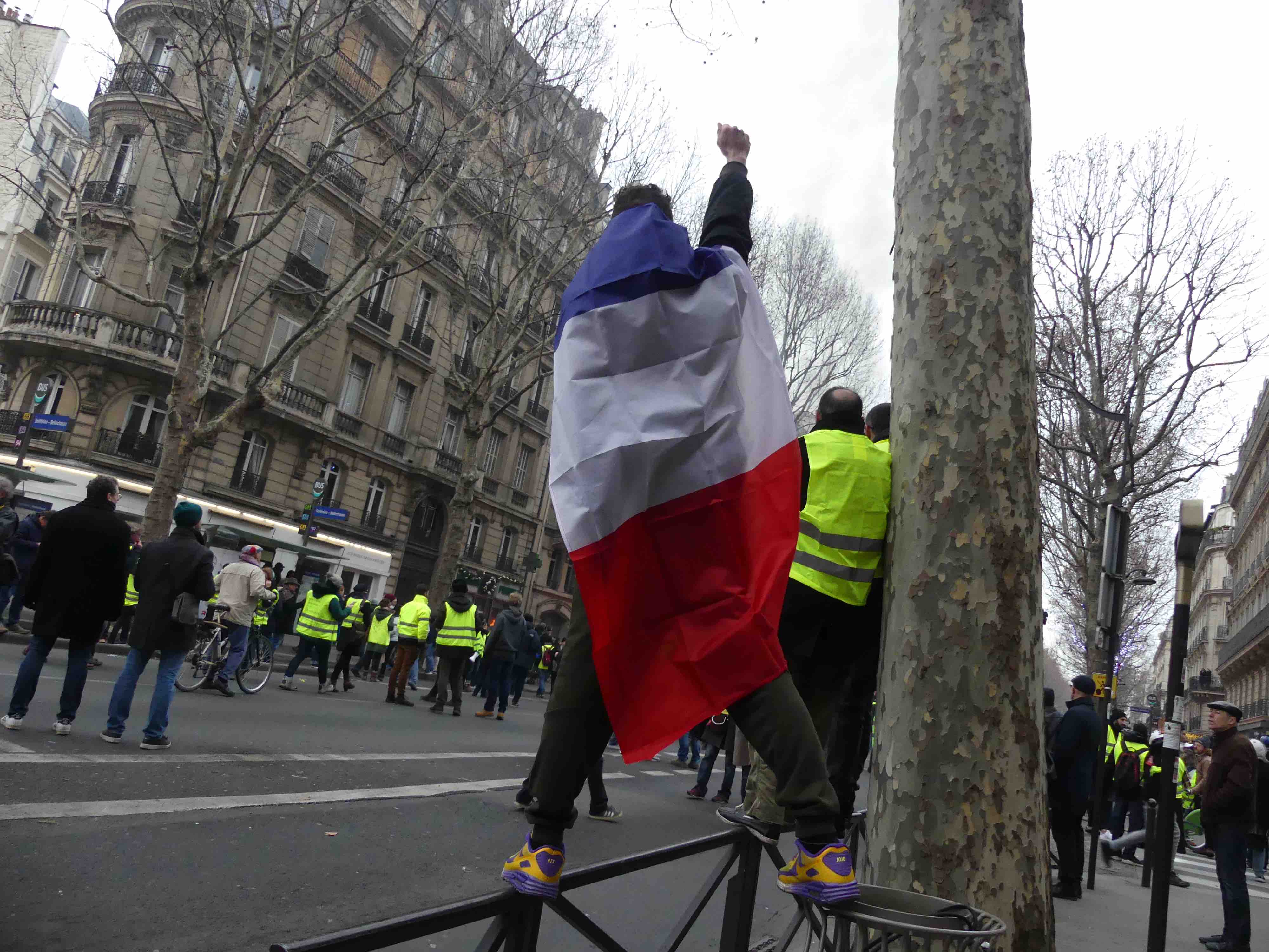 Avec les Gilets Jaunes le 5 janvier à Paris